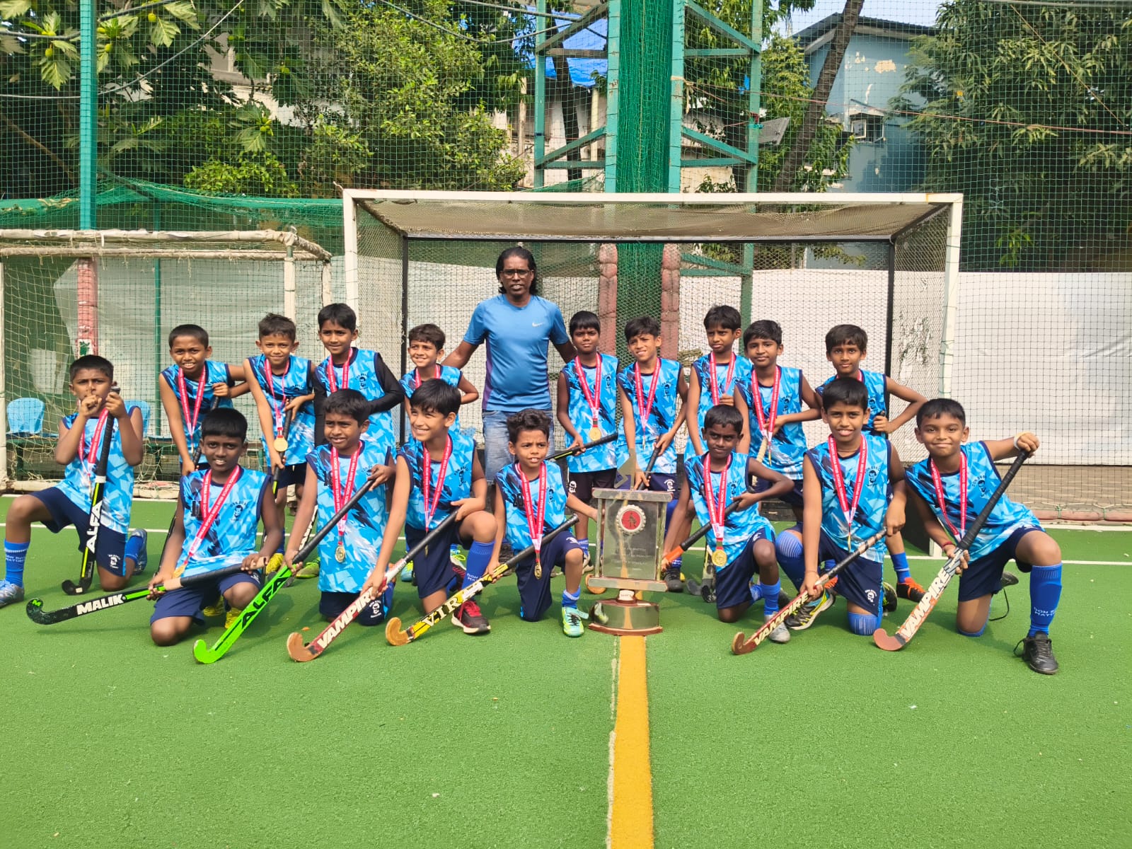 Don Bosco High School, Matunga Crowned Champions at Oliver Andrade U-10 Hockey League